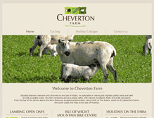 Tablet Screenshot of chevertonfarm.co.uk